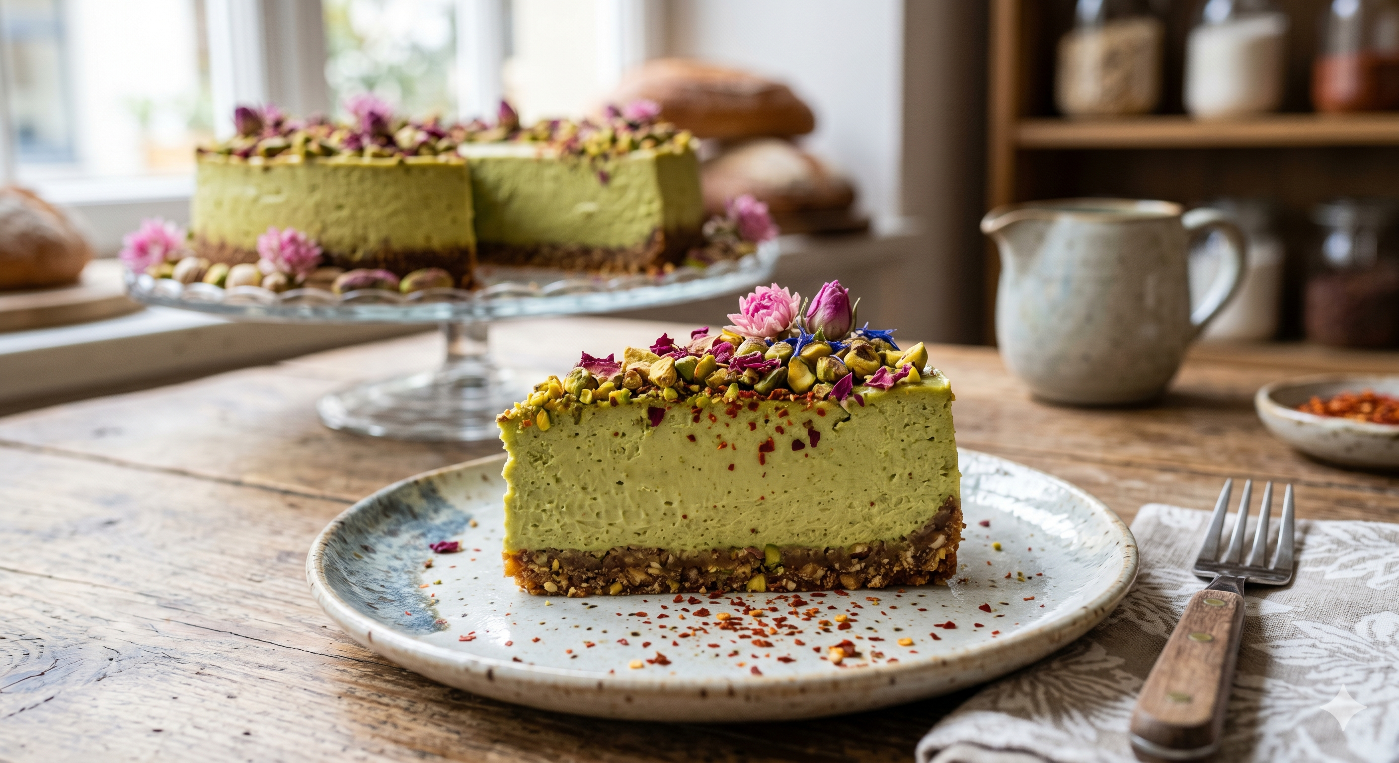 Pistachio Cheesecake